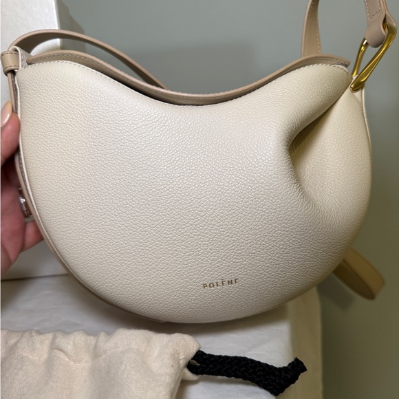 Polène Tonca Handbag in Chalk - Picture 4 of 15